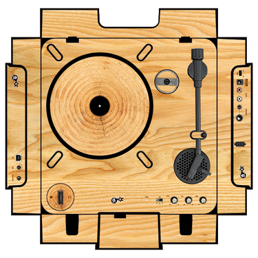 dj-skins Numark PT 01 Skin WOODY